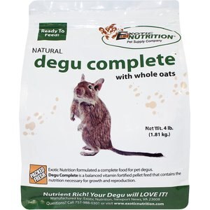 Exotic Nutrition Degu Complete Food, 4-lb bag