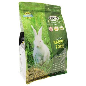 Exotic Nutrition Pasture Plus+ Young Rabbit Food, 5-lb bag