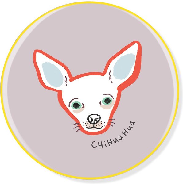 Pet Shop by Fringe Studio BFF Chihuahua Ceramic Coaster slide 1 of 2