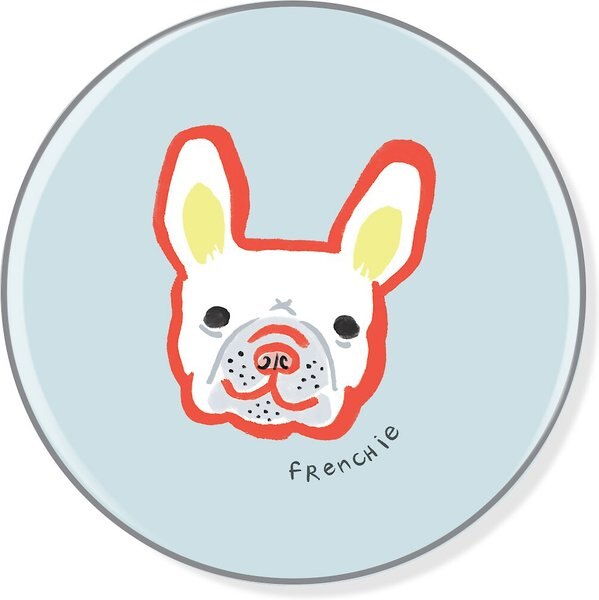 Pet Shop by Fringe Studio Dog Lady Ceramic Coaster