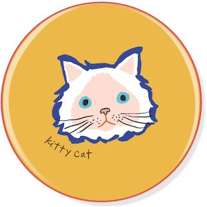Pet Shop by Fringe Studio BFF Kitty Cat Ceramic Coaster