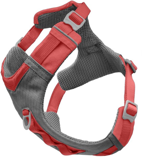 Kurgo Journey Air Polyester Reflective No Pull Dog Harness, Coral, Large slide 1 of 8