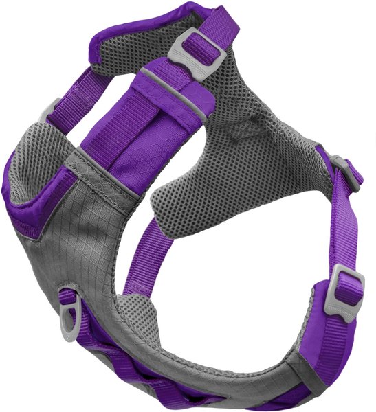 Kurgo Journey Air Polyester Reflective No Pull Dog Harness, Purple, Small slide 1 of 8