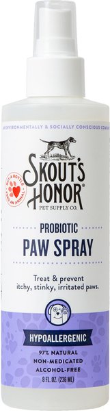 Skout's Honor Probiotic Dog & Cat Paw Spray, 8-oz bottle slide 1 of 8