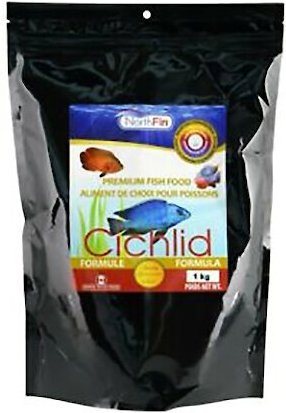 NorthFin Cichlid Formula 1 mm Sinking Pellets Fish Food, 1-kg bag slide 1 of 1