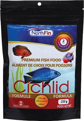 NorthFin Cichlid Formula 2 mm Sinking Pellets Fish Food, 250-g bag slide 1 of 1