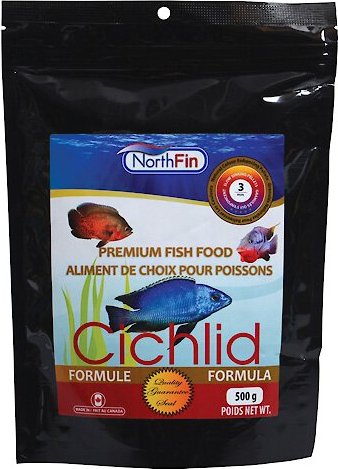 NorthFin Cichlid Formula 3 mm Sinking Pellets Fish Food, 500-g bag slide 1 of 1