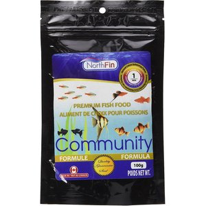 NorthFin Community Formula 1 mm Sinking Pellets Fish Food, 50-g bag