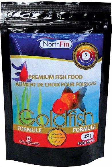NorthFin Goldfish Formula 3 mm Sinking Pellets Fish Food, 250-g bag slide 1 of 1