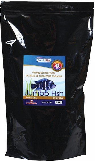 NorthFin Jumbo Formula 6 mm Sinking Pellets Fish Food, 2.5-kg bag slide 1 of 1