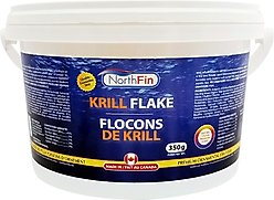 NorthFin Krill Flake Formula Fish Food, 350-g jar