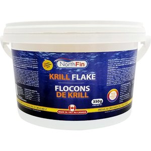 NorthFin Krill Flake Formula Fish Food, 350-g jar