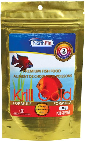 NorthFin Krill Pro 2 mm Sinking Pellets Fish Food, 80-g bag slide 1 of 1