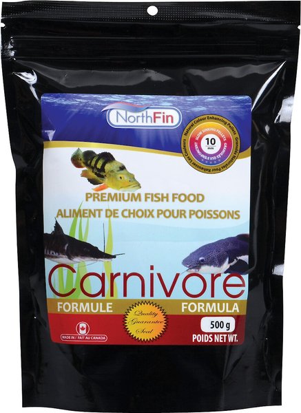 NorthFin Mass Carnivore Formula 10 mm Sinking Pellets Fish Food, 500-g bag slide 1 of 1