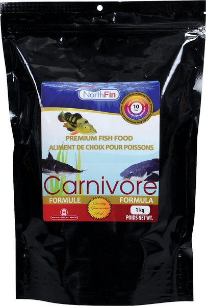 NorthFin Mass Carnivore Formula 10 mm Sinking Pellets Fish Food, 1-kg bag slide 1 of 1