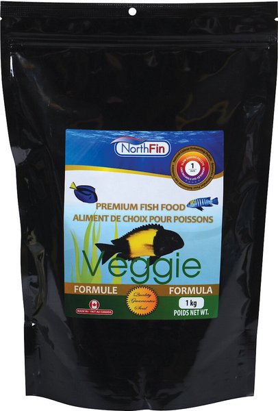 NorthFin Veggie Formula 1 mm Sinking Pellets Fish Food, 2.5-kg bag slide 1 of 1