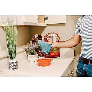 Duke-N-Boots Pet Food Scoop, Blue