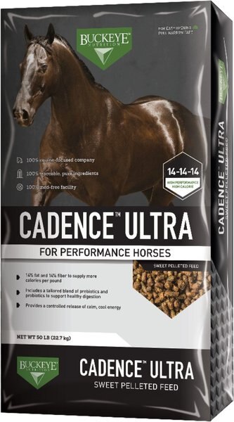 Buckeye Nutrition Cadence Ultra Horse Feed, 50-lb bag slide 1 of 3