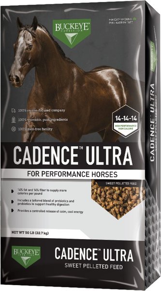 Buckeye Nutrition Cadence Ultra Horse Feed, 50-lb bag slide 1 of 4