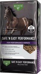 Buckeye Nutrition SAFE 'N 'EASY Performance Horse Feed, 50-lb bag