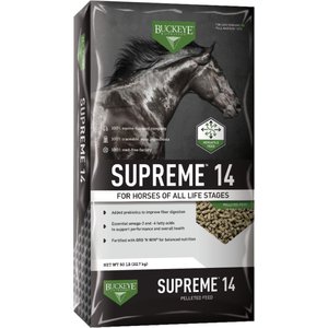 Buckeye Nutrition Supreme 14 Horse Feed, 50-lb bag