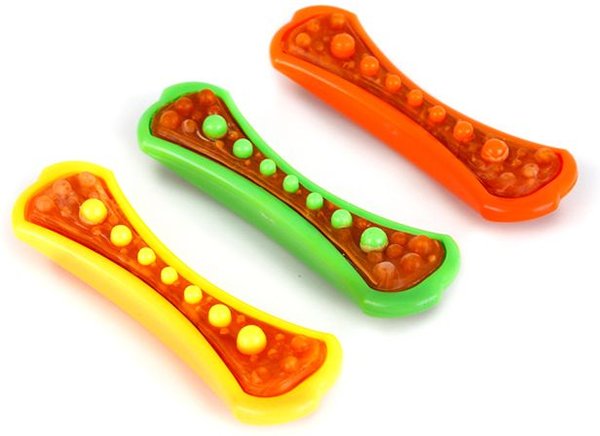Hartz Chew 'n Clean Dental Duo Dog Treat & Chew Toy, Color Varies, 3 count, Medium slide 1 of 10