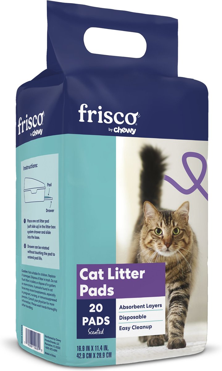 Cat litter 2024 box pads