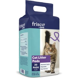 Frisco Cat Litter Pads, Scented, 20 count