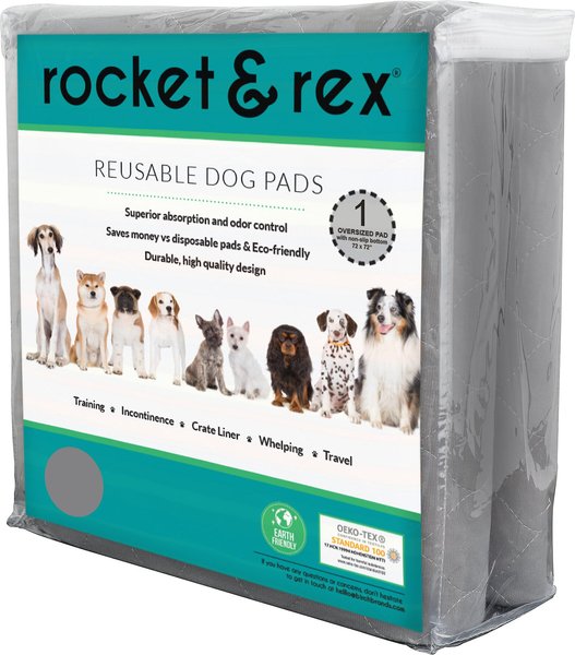Rocket & Rex Washable Puppy Training Pads, 72 x 72-in slide 1 of 9