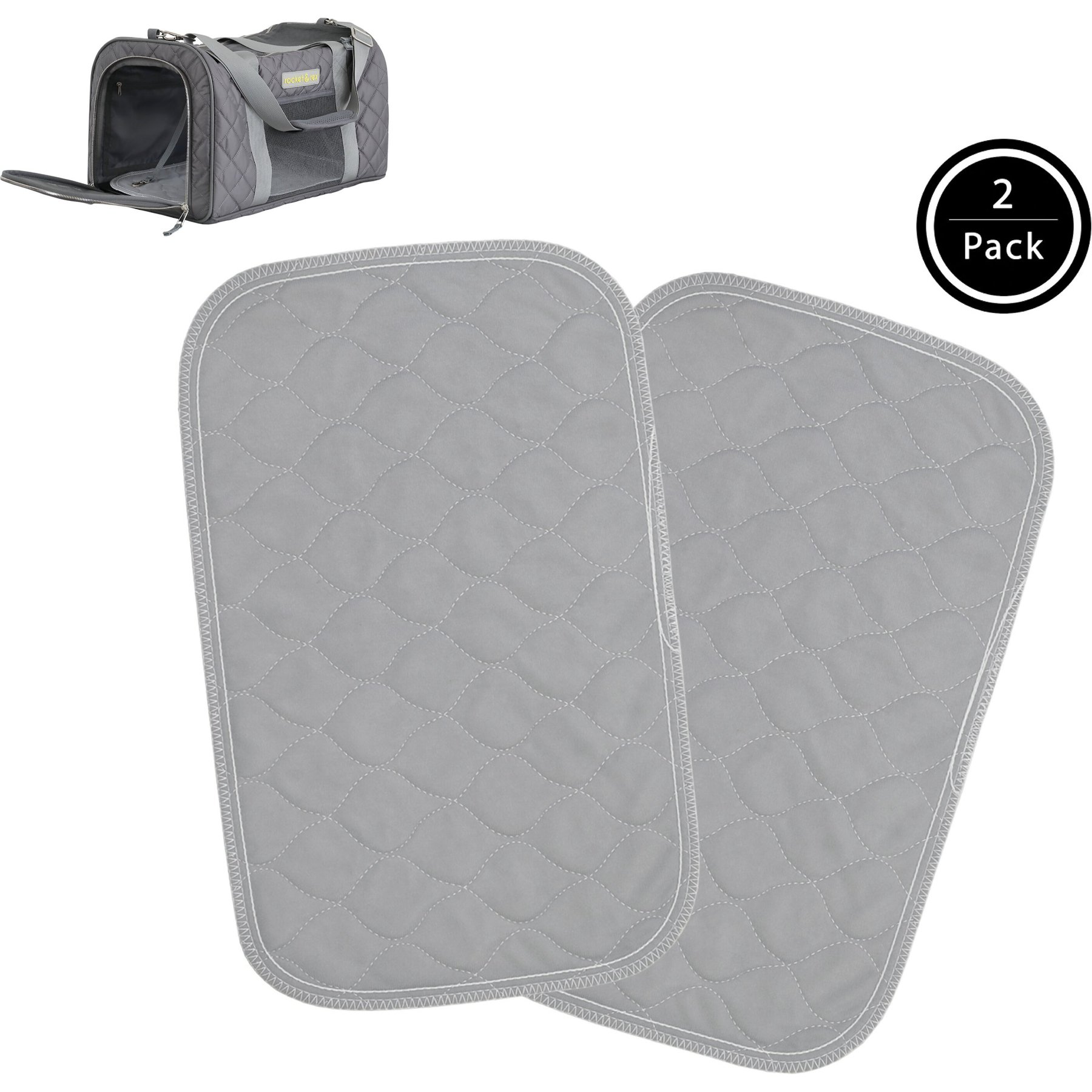 ROCKET & REX Washable Puppy Training Pads, XSmall 17.5 x 11in, 2