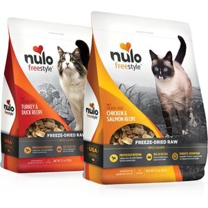 Nulo Chicken & Turkey Variety Pack Freeze-Dried Raw Cat Food, 3.5-oz bag, case of 2