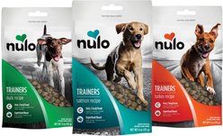 Nulo Variety Pack Soft & Chewy Dog Training Treats, 4-oz bag, case of 3