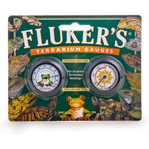Fluker's Terrarium Gauges Thermometer & Hygrometer Combo Pack