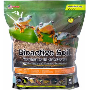 Galapagos Bioactive Soil Tropical Soil Substrate Reptile Bedding, 8-qt bag