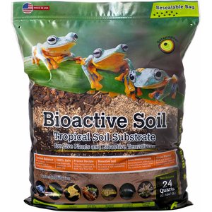 Galapagos Bioactive Soil Tropical Soil Substrate Reptile Bedding, 24-qt bag