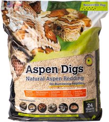 Galapagos Aspen Digs Natural Aspen Reptile Bedding, 24-qt bag