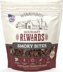 Wholesomes Rewards Smoky Bites Biscuit Dog Treats, 3-lb bag