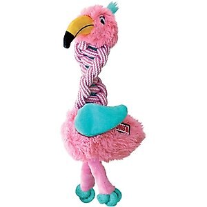 KONG Knots Twists Plush Assorted Dog Toy, Medium/ Large