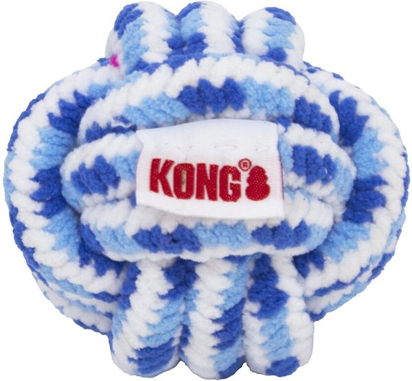 KONG Rope Ball Puppy Toy, Small slide 1 of 5