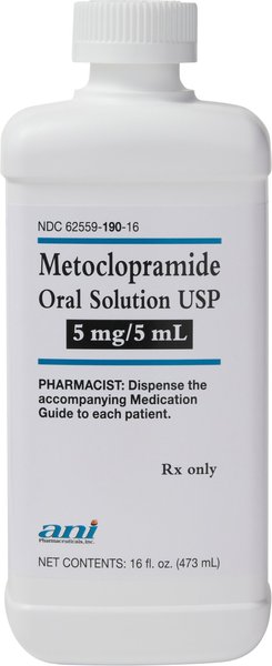 Metoclopramide (Generic) Oral Solution, 5mg/5mL, 16 oz slide 1 of 2