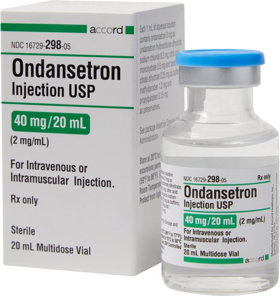 Ondansetron HCL (Generic) Injection, 2mg/mL, 20 ml slide 1 of 4