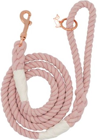 Sassy Woof Rope Dog Leash, Rose All Day slide 1 of 3