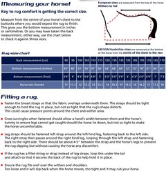 Shires Equestrian Products Highlander Plus TU 200-g Horse Blanket, Navy & Hunter, 69-in slide 2 of 2