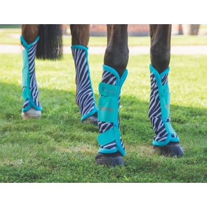 Shires Equestrian Products ARMA Zeb-Tek Fly TU Horse Socks, Cob