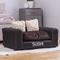 Show in main carousel: Moots Personalized Leatherette Sofa Cat & Dog Bed, Espresso, Medium slide 5 of 11