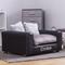 Show in main carousel: Moots Personalized Leatherette Sofa Cat & Dog Bed, Charcoal, Medium slide 5 of 11