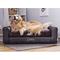 Show in main carousel: Moots Personalized Leatherette Sofa Cat & Dog Bed, Espresso, Large slide 1 of 12