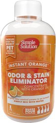 Simple Solution Instant Orange Odor & Stain Eliminator Concentrate, 8-oz bottle