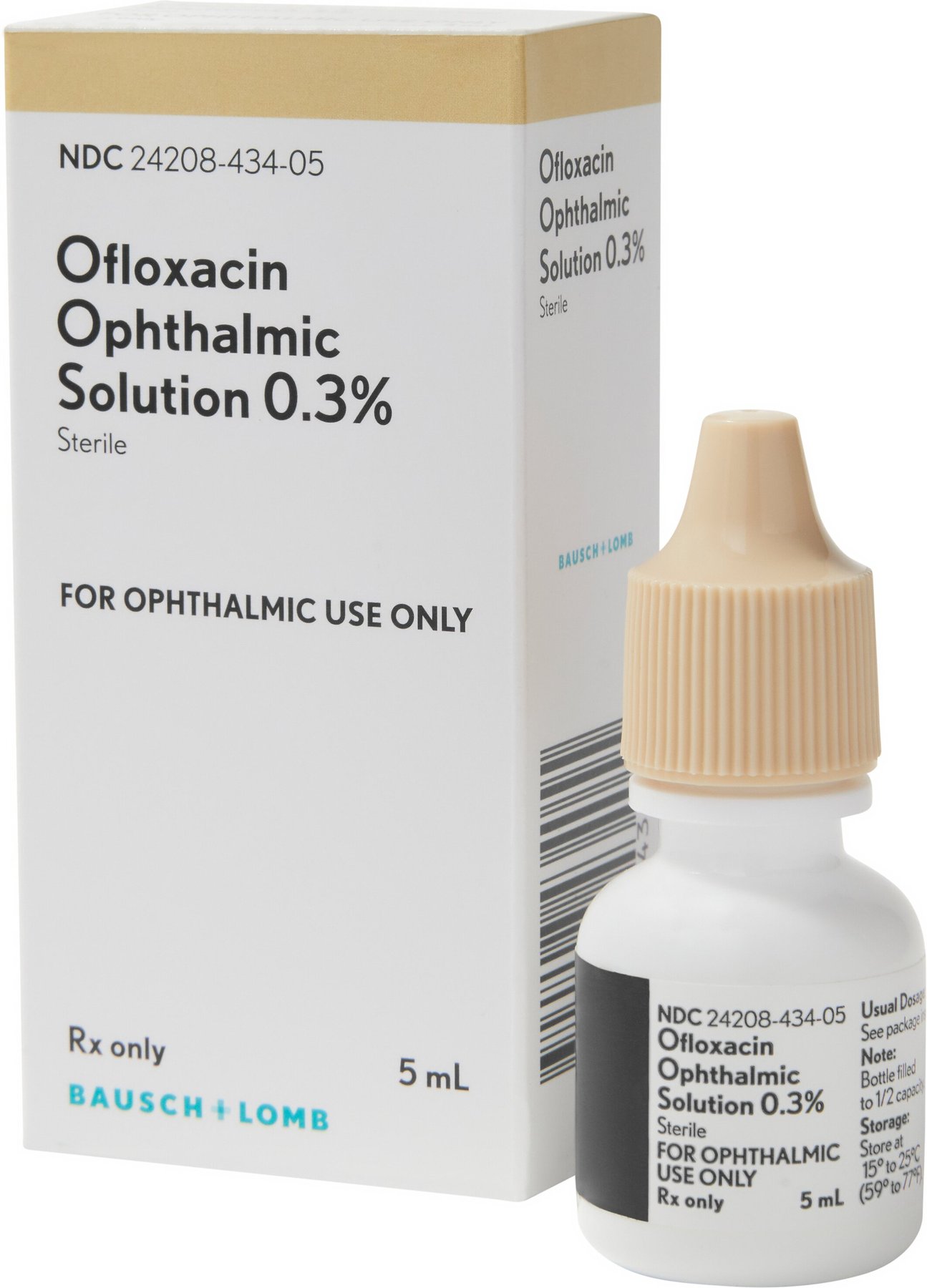 can you put ofloxacin opthalmic solution in your dogs eye