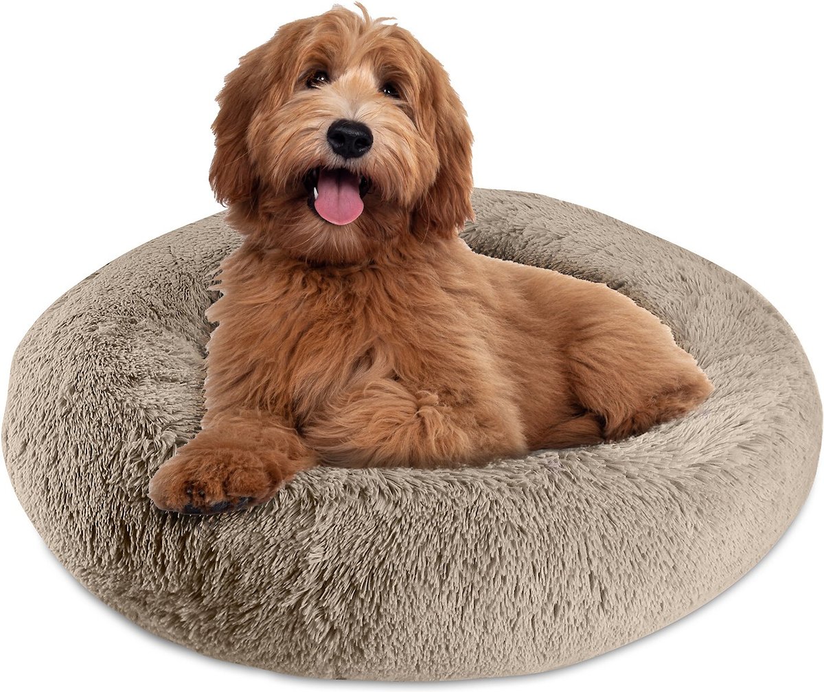 Large dog outlet donut bed